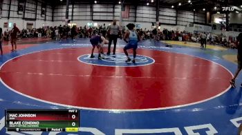 120 lbs Cons. Round 3 - Mac Johnson, RAW vs Blake Condino, Heavy Hitting Hammers