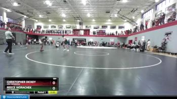 184 lbs Champ. Round 1 - Christopher Dickey, UNC Pembroke vs Reece Worachek, UW-Parkside