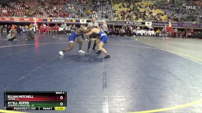 184 lbs Round 1 (16 Team) - Elijah Mitchell, Luther vs Ky`ell Roper, Johnson & Wales (RI)