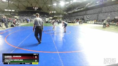 3A 190 lbs Cons. Round 4 - Preston Wentling, Ridgeline vs Gabriel Johnson, River Ridge