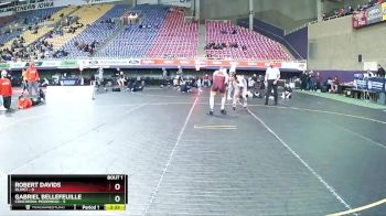 141 lbs Finals (2 Team) - Gabriel Bellefeuille, Concordia-Moorhead vs Robert Davids, Olivet