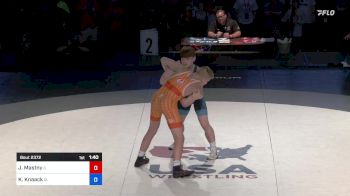 152 lbs Final - Jimmy Mastny, Illinois vs Kyler Knaack, Iowa