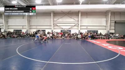 87 lbs Semis (4 Team) - Carson Montenegro, Idaho 1 vs Luke Williams, Allstar
