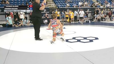 106 lbs Cons. Sub-rd Of 32 - Thomas Blanke, Illinois vs Andrew Dolson, New York