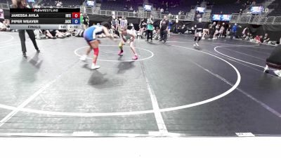 106 lbs Final - Janessa Avila, Intensity vs Piper Weaver, Jackson County Queens