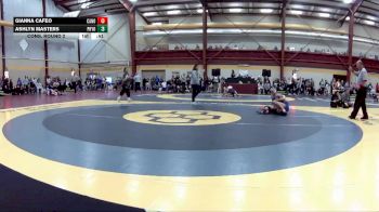 115 lbs Cons. Round 2 - Ashlyn Masters, Pryor HS vs Gianna Cafeo, Canon-McMillan