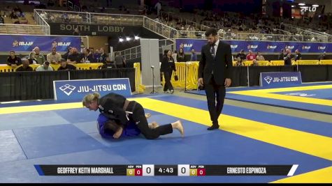 Ernesto Espinoza vs Geoffrey Keith Marshall 2026 Pan Jiu Jitsu IBJJF Championship