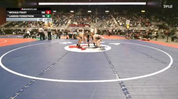 3A-165 lbs 1st Place Match - McKale Foley, Powell vs Landon Fornstrom, Pinedale