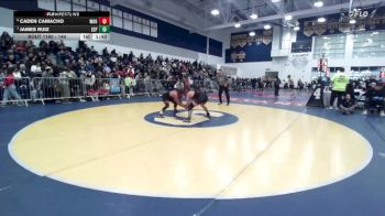 144 lbs Quarterfinal - James Ruiz, Esperanza vs Caden Camacho, Woodbridge