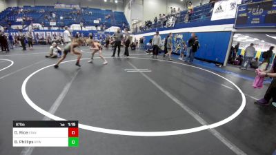 67 lbs Final - Dayton Rice, Standfast OKC vs Bodey Phillips, Bristow Youth Wrestling