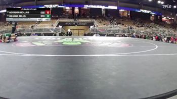 115 lbs Cons. Round 5 - Addison Nollar, Cocoa Beach vs Juliana Mills, Flagler Palm Coast