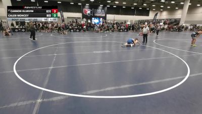 157 lbs Champ. Rd Of 64 - Cannon Klukvin, Kansas City Training Center vs Caleb Moncey, Missouri