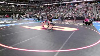 G115-4A Quarterfinal - Natalia Quezada, Moffat County Girls vs Gionna Duran, Pueblo Central Girls