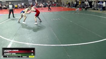 135 lbs Cons. Round 2 - Jackson Loreno, Brainerd vs Garrett Kirk, STMA (St. Michael/Albertville)