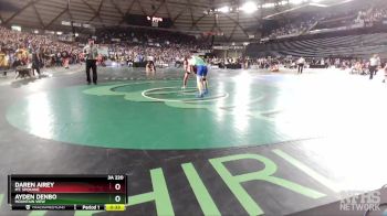 3A 220 lbs Cons. Semi - Ayden Denbo, Mountain View vs Daren Airey, Mt. Spokane