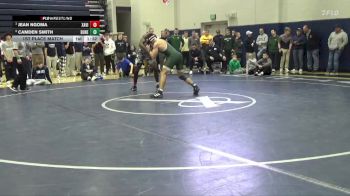 215 lbs 1st Place Match - Jean Ngoma, Xavier, Cedar Rapids vs Camden Smith, Dubuque Hempstead