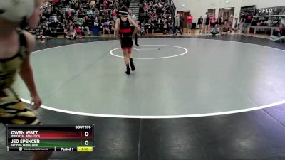 80 lbs Quarterfinal - Owen Watt, Immortal Athletics vs Jed Spencer, Sly Fox Wrestling