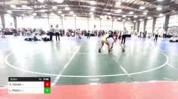 120 lbs Consi Of 8 #1 - Zoey Haines, PA vs Lexy Pabon, MD