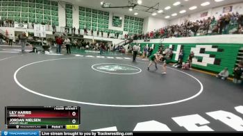 120-125 lbs Champ. Round 1 - Jordan Nielsen, Lander Valley vs Lily Harris, Green River