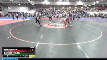 174 lbs Cons. Round 2 - Keenan Griffin, Hastings (Neb.) vs Dominico Migliori, Lourdes University