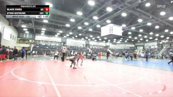 125 lbs Cons. Round 2 - Blake Jones, Unattached - Emmanuel vs Zykhi Sistrunk, Campbellsville (Ky.)