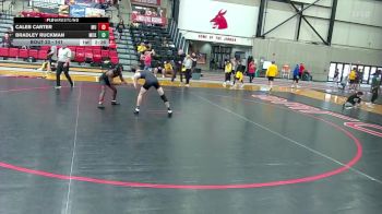 141 lbs Champ. Round 2 - Bradley Ruckman, McKendree vs Caleb Carter, Maryville