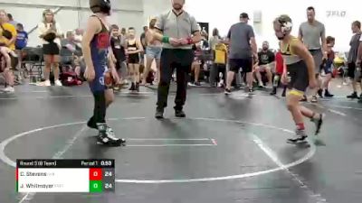 90 lbs Round 5 (8 Team) - JJ Whitmoyer, Prestige Worldwide vs Charlie Stevens, OMP