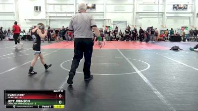 80 lbs Round 5 (10 Team) - Jett Johnson, Carolina Hammer Squad vs Evan Root, Jacket WC