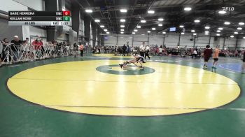 80 lbs Rr Rnd 2 - Gabe Herrera, TDWC Maniacs Grey - MS vs Kellan Rose, TNWC Rideout - MS