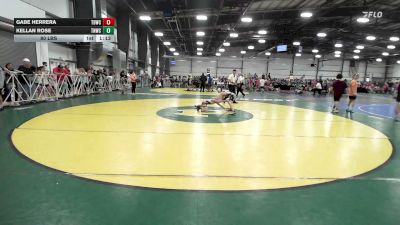 80 lbs Rr Rnd 2 - Gabe Herrera, TDWC Maniacs Grey - MS vs Kellan Rose, TNWC Rideout - MS