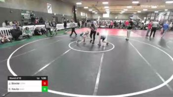 77 lbs Round Of 16 - Jaxten Bowler, Utah Gold vs Cole Nauta, Chaparral WC