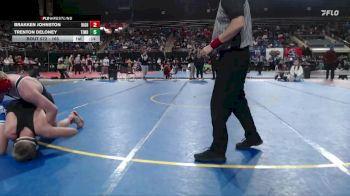 165 lbs Cons. Round 1 - Trenton DeLoney, Timberline vs Brakken Johnston, Highland