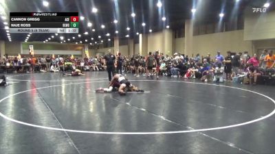120 lbs Round 5 (6 Team) - Cannon Gregg, Ace WC vs Naje Ross, Blackman WC