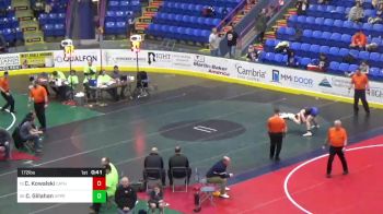 172 lbs 5th Place - Corey Kowalski, Cathedral Prep vs Connor Gillahan, Upper Perkiomen