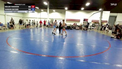 155 lbs Kellen Rabakon, Michigan Blue vs Karson Snyder, Pennsylvania Red