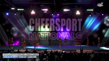 Ohio Elite Sport Complex - Code 322 [2026 L5 Senior Coed - D2 - Small Day 2] 2026 CHEERSPORT National All Star Cheerleading Championship