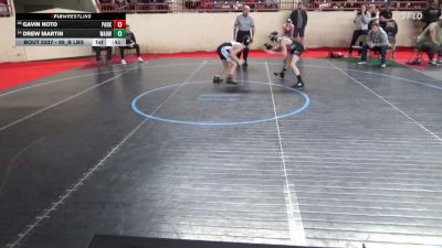 95_B lbs Consi Of 8 #1 - Gavin Noto, Parkland vs Drew Martin, Warwick