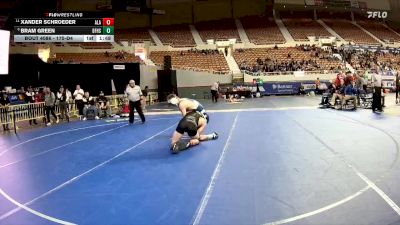 175-D4 Champ. Round 1 - Xander Schroeder, Arizona Lutheran Academy vs BRAM GREEN, Benjamin Franklin High School