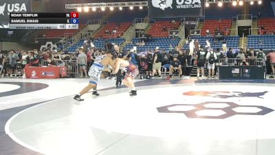 215 lbs Cons. Sub-rd Of 32 - Noah Templin, Pennsylvania vs Samuel Swais, Illinois