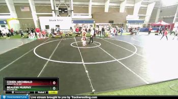 80 lbs Champ. Round 2 - Beaudin Murphy, Billings WC vs Cohen Archibald, Legacy Elite WC