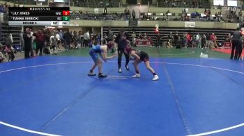 Round 5 - Tianna Skibicki, Roseau vs Lily Jones, Holmen Viking Wrestling Club