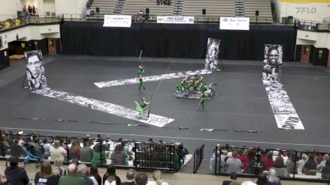 Westfield HS (IN) "Westfield IN" at 2025 WGI Guard Mideast Power Regional