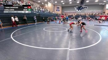 120 lbs Cons. Round 3 - Tiana Crawford, Rockwall Heath vs Camila Ortiz, Conroe The Woodlands