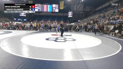 126 lbs Champ. Rd Of 64 - Bryce Schnelzer, VA vs Ignacio Villasenor, OK