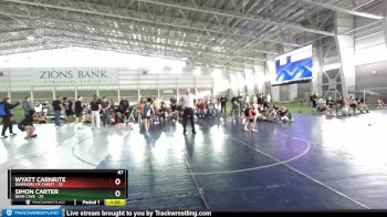 87 lbs Round 3 (4 Team) - Wyatt Carnrite, Warriors Of Christ vs Simon Carter, Bear Cave