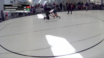 116 lbs Semifinal - Braxton Wilson, The Best Wrestler vs Carter Booze, Underground Wrestling Club