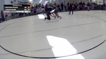 116 lbs Semifinal - Braxton Wilson, The Best Wrestler vs Carter Booze, Underground Wrestling Club