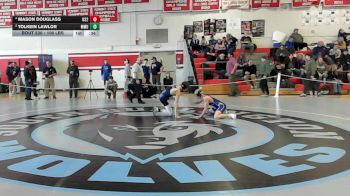 106 lbs Consolation - Mason Douglass, U-32 vs Tolkein Lawlor, Mt. Mansfield