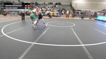 184 lbs Quarterfinal - Sullivan Ramos, Wisconsin-Parkside vs Braxton Westendorf, Upper Iowa