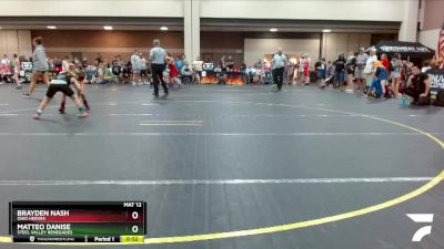 75 lbs Round 2 - Matteo Danise, Steel Valley Renegades vs Brayden Nash, Ohio Heroes